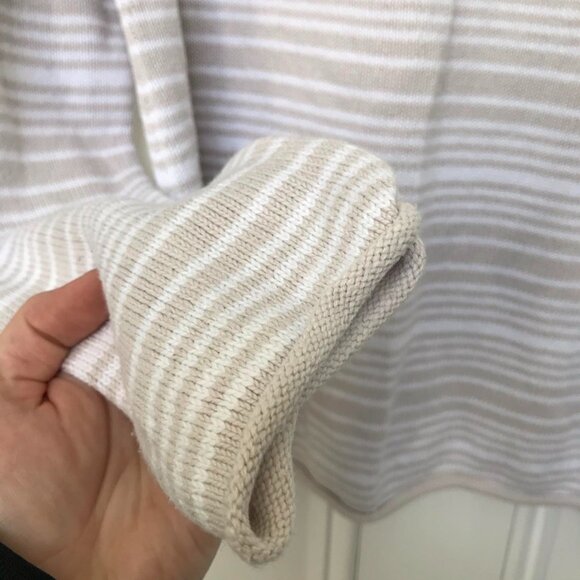 Eddie Bauer Striped Knit Women's Medium Pullover Sweater - Picture 5 of 5